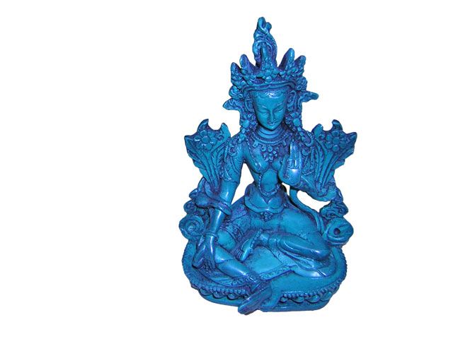 Tara Green made from clay (resin) from Nepal