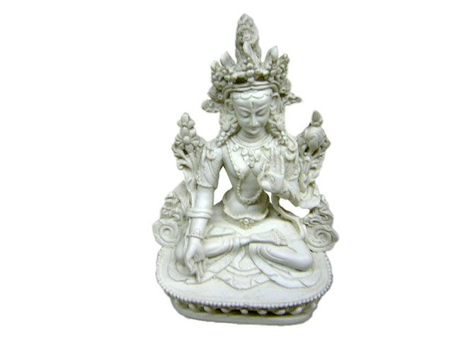 Tara White made from clay (resin) from Nepal