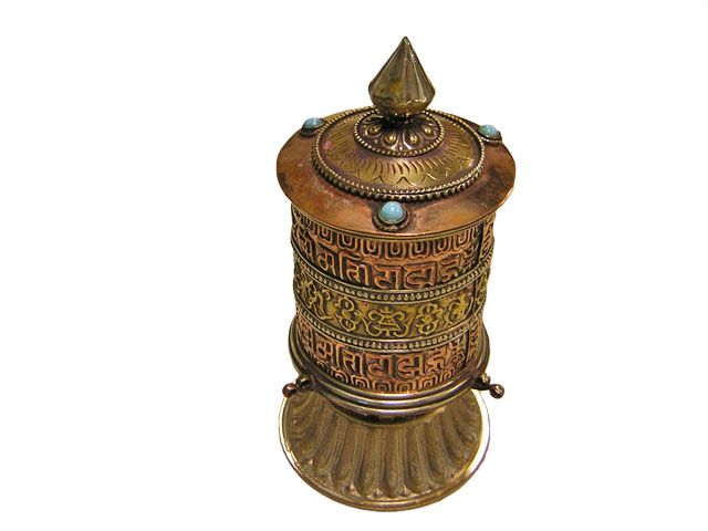 Prayer Wheel 6x3.5 inches 